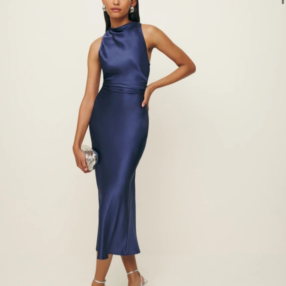 Reformation Casette Silk Dress-Stunning dress!